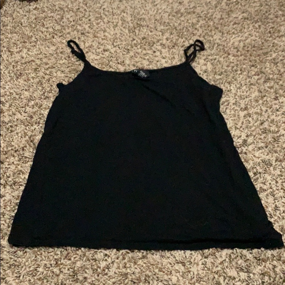 Plain black tank top by Rue21